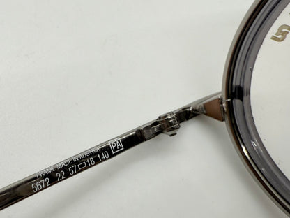 Porsche Design by Carrera 5672 22 Round Frame 57mm–VINTAGE/UNWORN