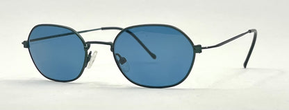 Safilo Team 7821 1FB Vintage Black Metal Sunglasses-New Gradient Tinted Custom Lenses-Unworn