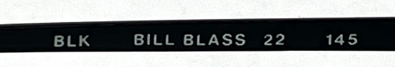 Bill Blass 22 BLK Vintage Aviator Sunglasses-New Solid Green Custom Lens Unworn-Japan