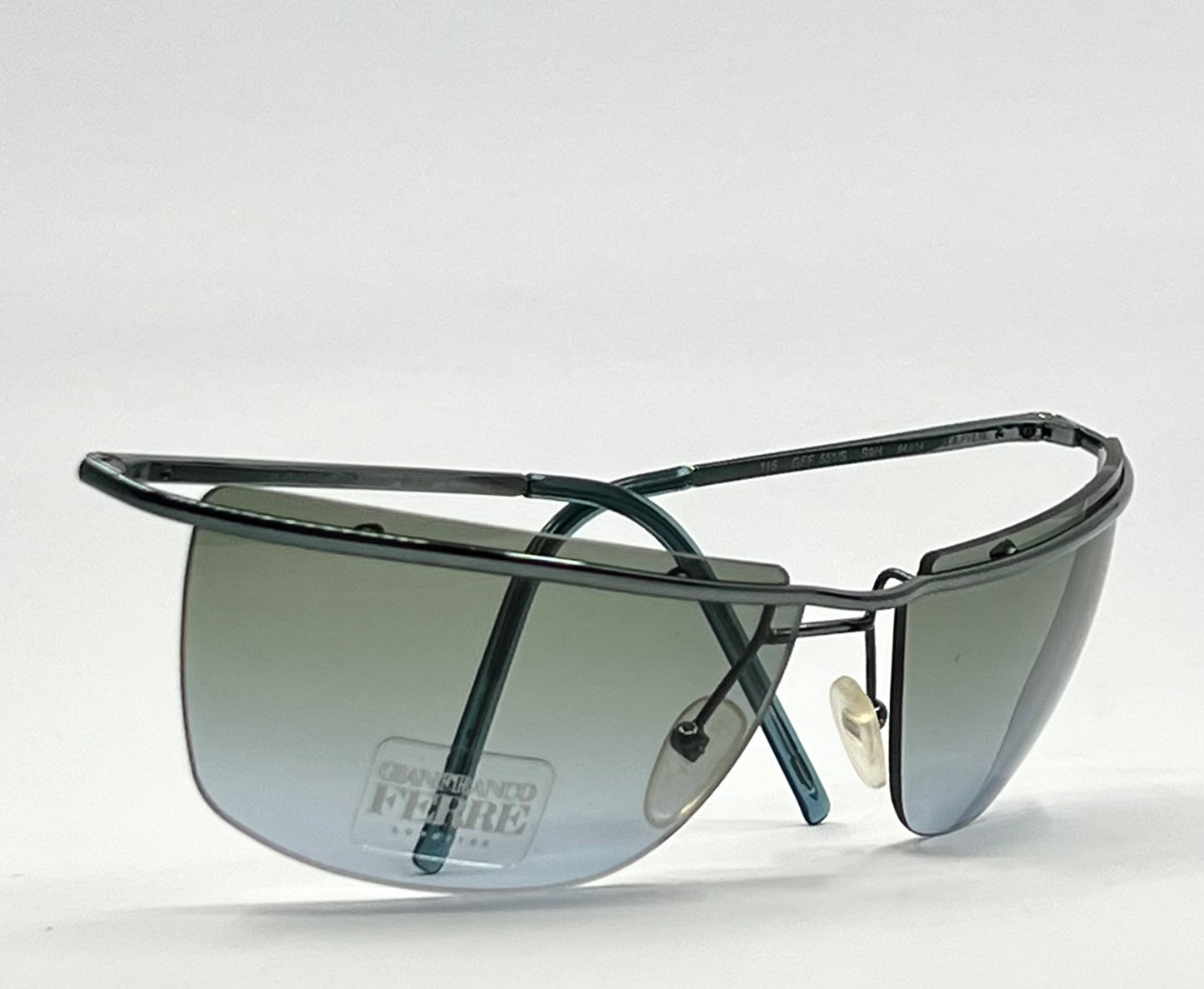 Gianfranco Ferré Gff 551|S S9H 64-14-115 Vintage Shield Sunglasses – Deadstock|Unworn