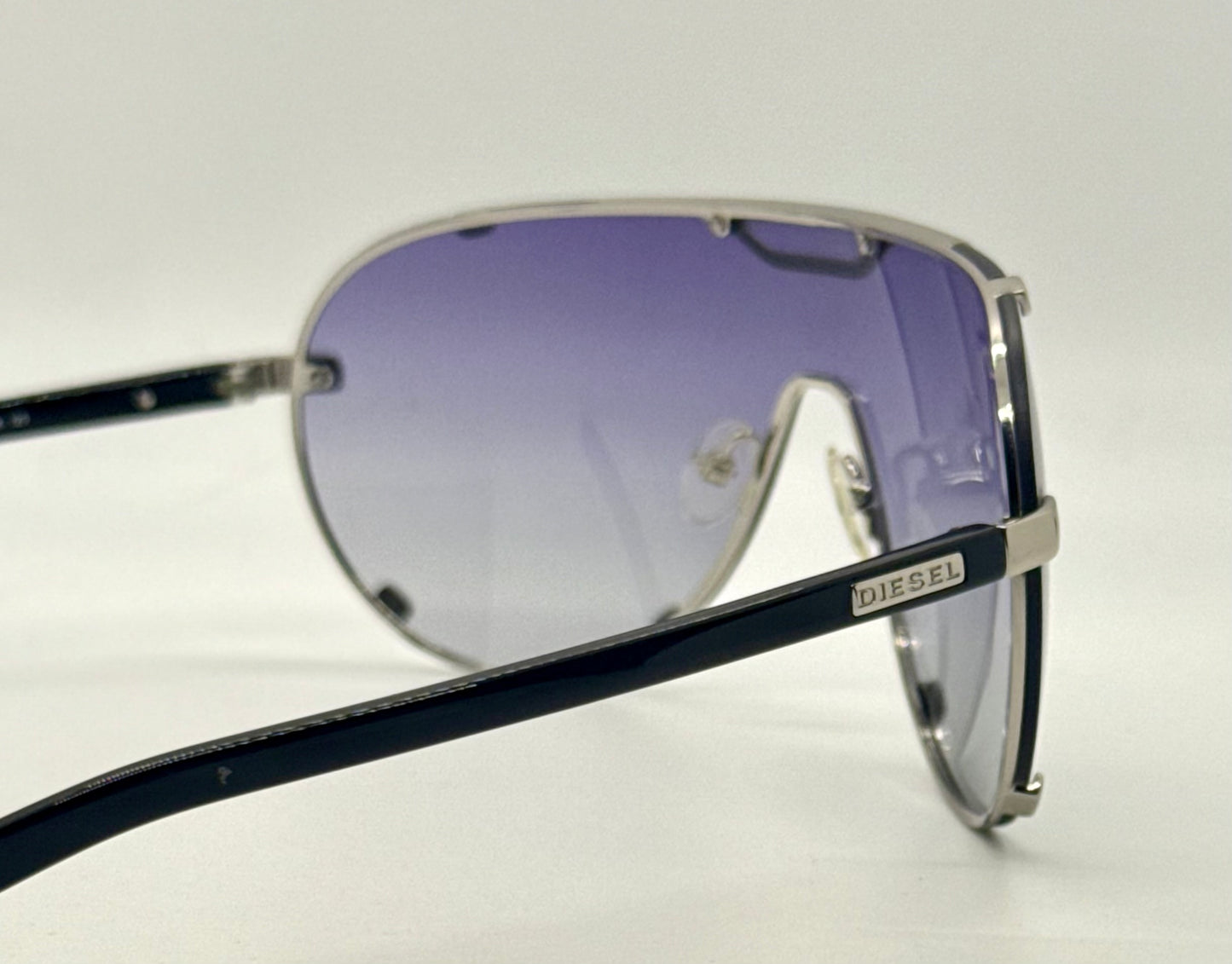 Diesel DS0071 84JVK Shield Sunglasses-Unworn Deadstock-Full Kit