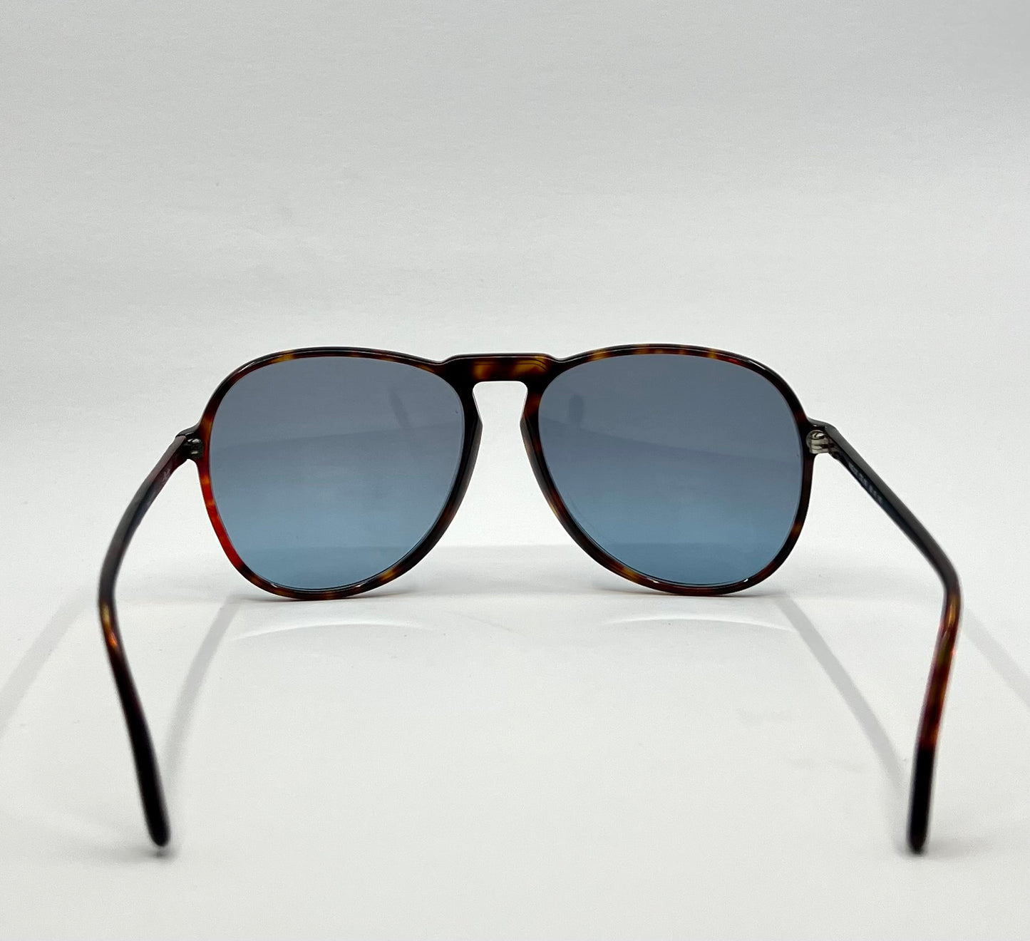 Silhouette Mod 237 Col 09 Vintage Sunglasses W|New Solid Blue Tinted Custom Lenses-Austria|60Mm