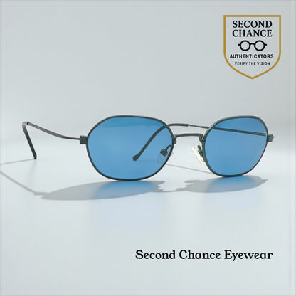 Safilo Team 7821 1FB Vintage Black Metal Sunglasses-New Gradient Tinted Custom Lenses-Unworn