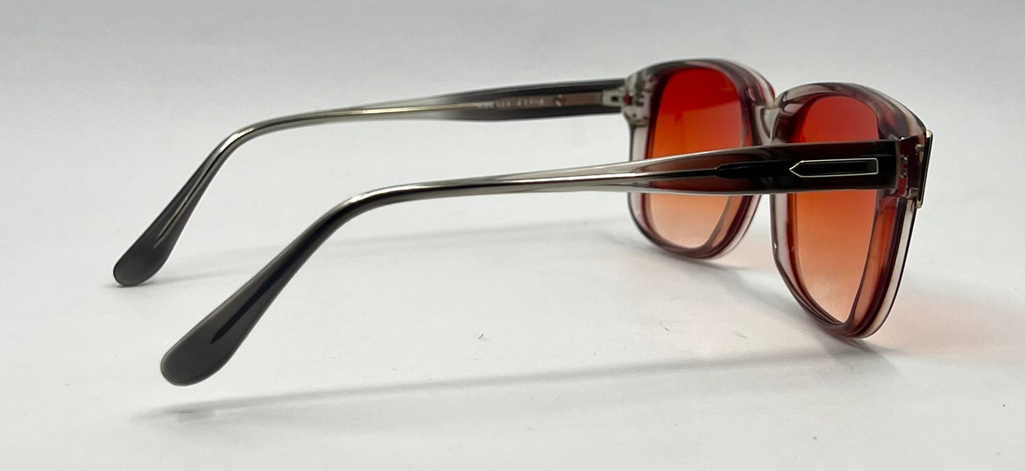 Adonis “Jason” Y2K Vintage Sunglasses with New Gradient Custom Lenses