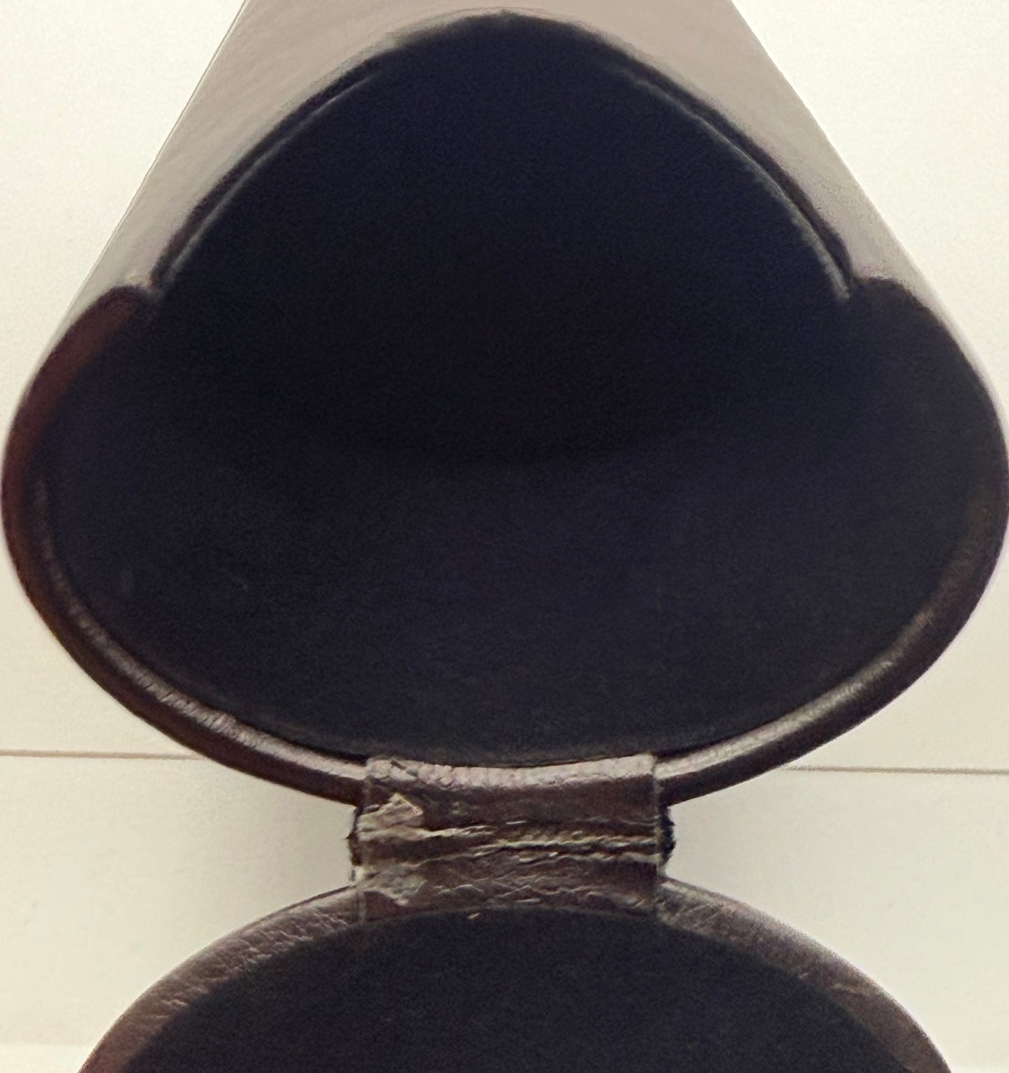 Vintage 1980s Dunhill Sunglass Case – Deadstock Magnetic Closure, Velvet Lined