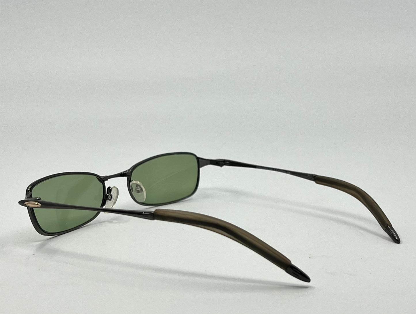 Oakley Straightline 2.0 11-729 Y2k Sunglasses-New Green Tinted Custom Lenses