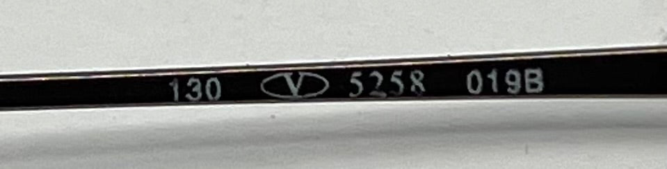 Valentino V5258 019B-Y2K Sunglasses w/New Yellow Gradient Tinted Custom Lenses