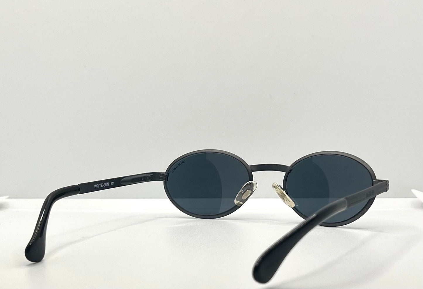 Diesel Write-Sun Sz3 Vintage Oval Sunglasses – Deadstock-Italy-Mirror Lens