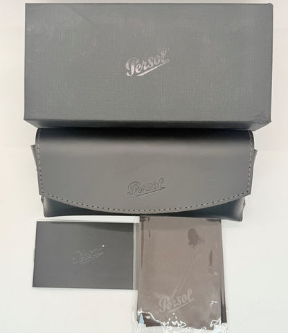 Persol 2256-S 594|58 Vintage Black Aviators W| Polarized Lenses-Deadstock