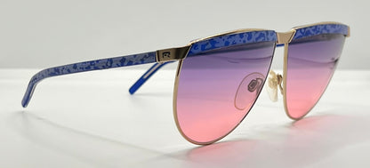 Rodenstock Supersonic 177|4 Gm Vintage Sunglasses W|New Pink|Purple Gradient Custom Lenses