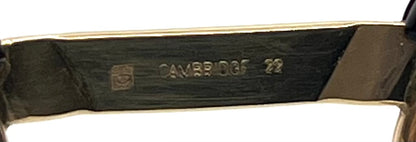 Amiard Cambridge 22 Vintage Browline Sunglasses-New Gradient Second Chance Customs