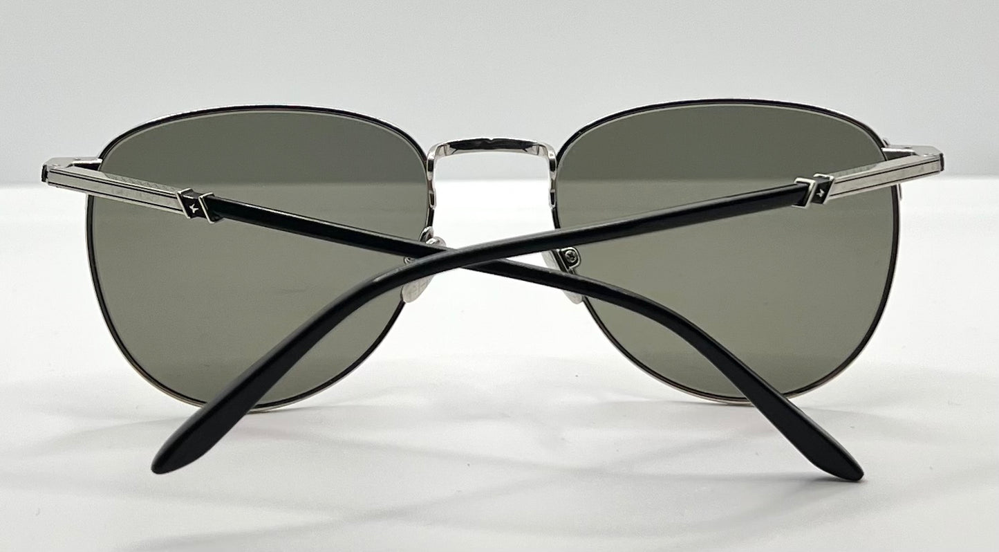 Leisure Society “Voysey” by Shane Baum-Silver-Custom Polarized Japanese Lenses-New|Unworn