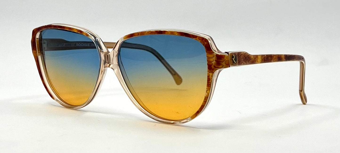 Rochas Paris 4604 VINTAGE Sunglasses-New Custom Lenses-Handmade France