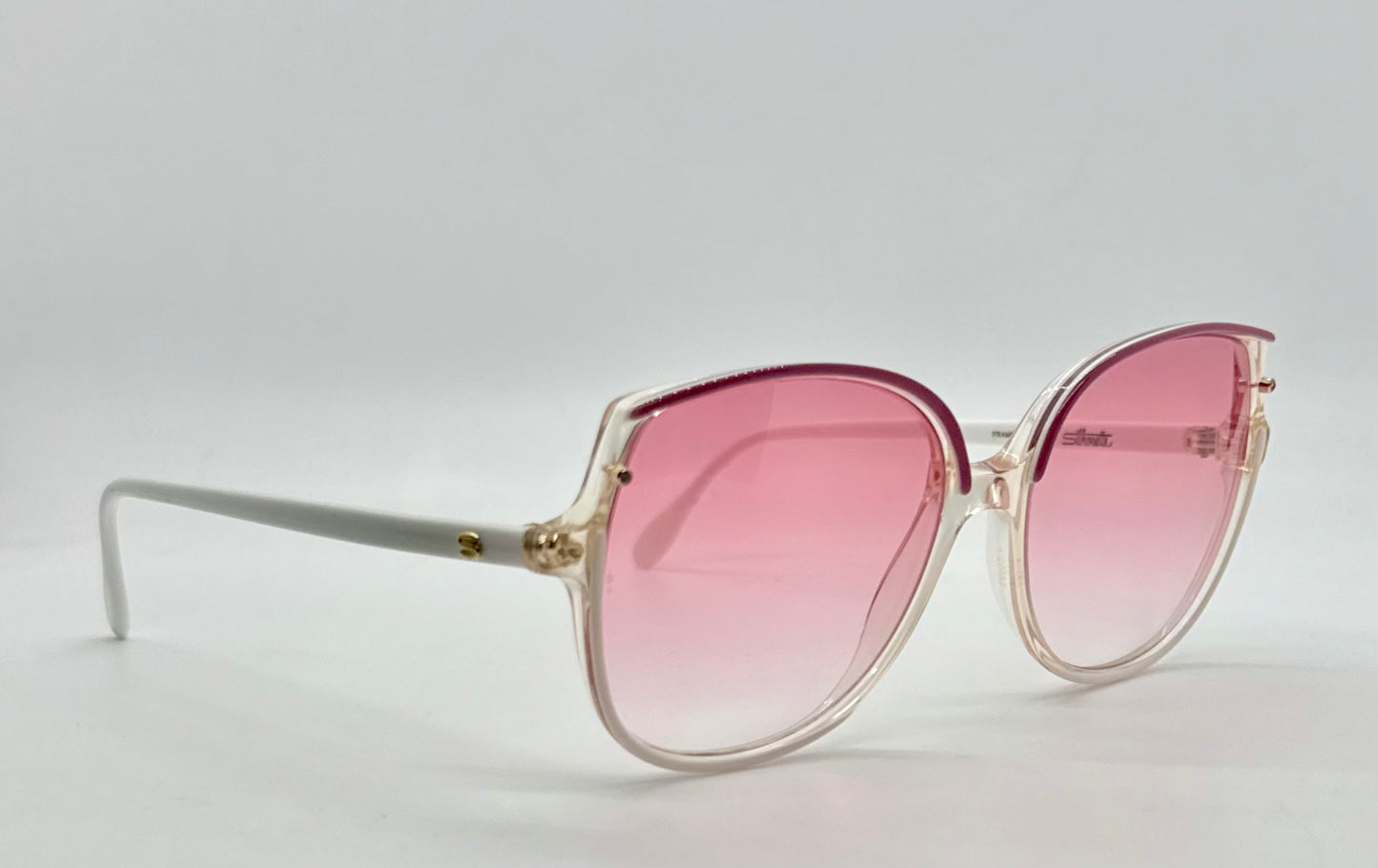 Silhouette M1138|20 Vintage Sunglasses w|New Pink Gradient Custom Lenses– 56mm-Austria