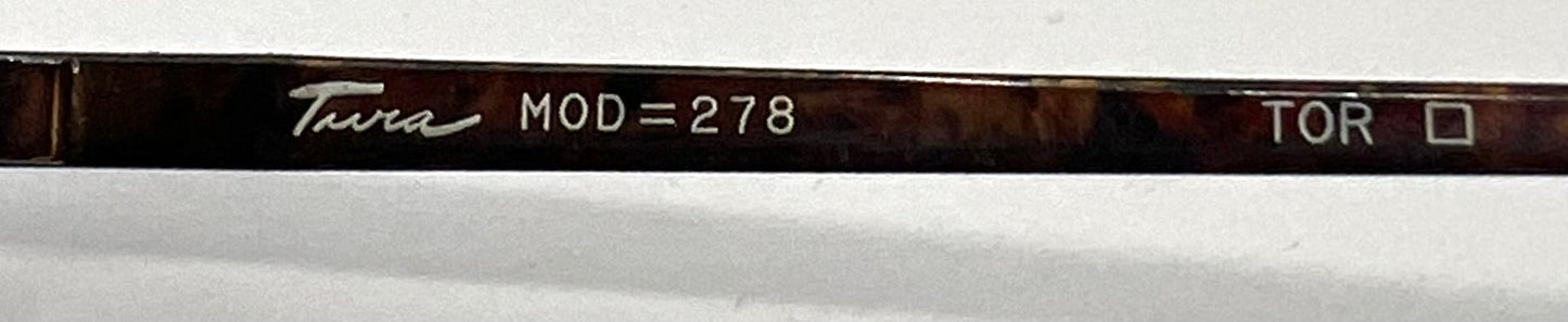 Tura MOD 278 Vintage Bronze Metal Sunglasses w/New Gradient Custom Lenses