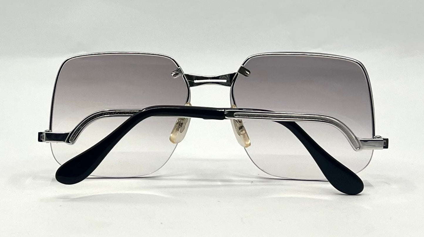 Shana 957 Caprice-Rimless Square Gradient Vintage Sunglasses-130mm
