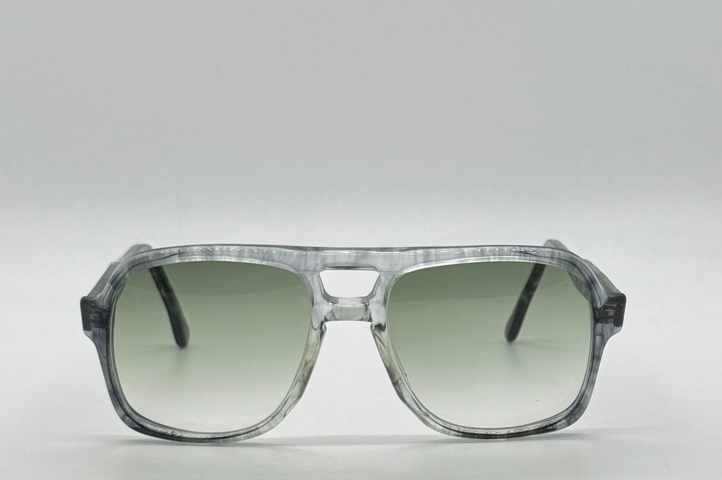 Sro 140 Handmade Usa Vintage Sunglasses W| New, Custom Gradient Aquamarine Lenses