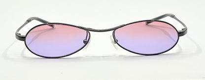 Gucci GG2678 628 Y2K Vintage Oval Sunglasses w/New Violet-Rose Gradient Custom Lenses