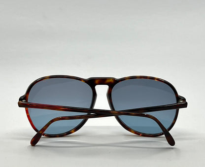 Silhouette Mod 237 Col 09 Vintage Sunglasses W|New Solid Blue Tinted Custom Lenses-Austria|60Mm