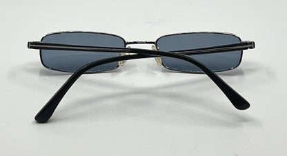 Giorgio Armani GA272 HT5 Y2K Vintage Sunglasses-New Blue-Grey Custom Lenses