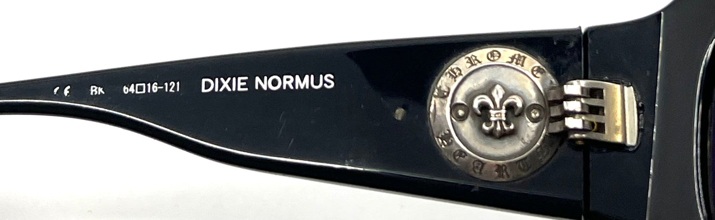 Chrome Hearts Dixie Normus BK -New Zeiss Blue Smoke Custom Lenses-Full Kit