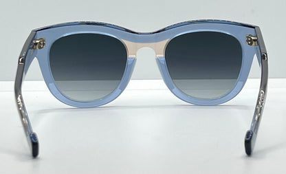 Entourage of 7 Sycamore-Ice Blue 51-24-142 Grey Gradient Sunglasses-New|Unworn