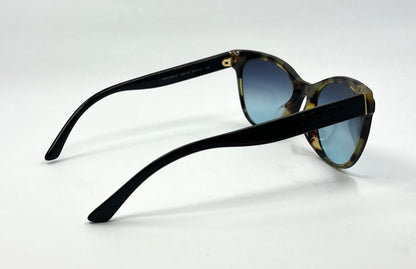 Prada Cat-Eye VINTAGE Sunglasses VPR 05W-F / New Deep Blue Custom Gradient Tinted Lenses