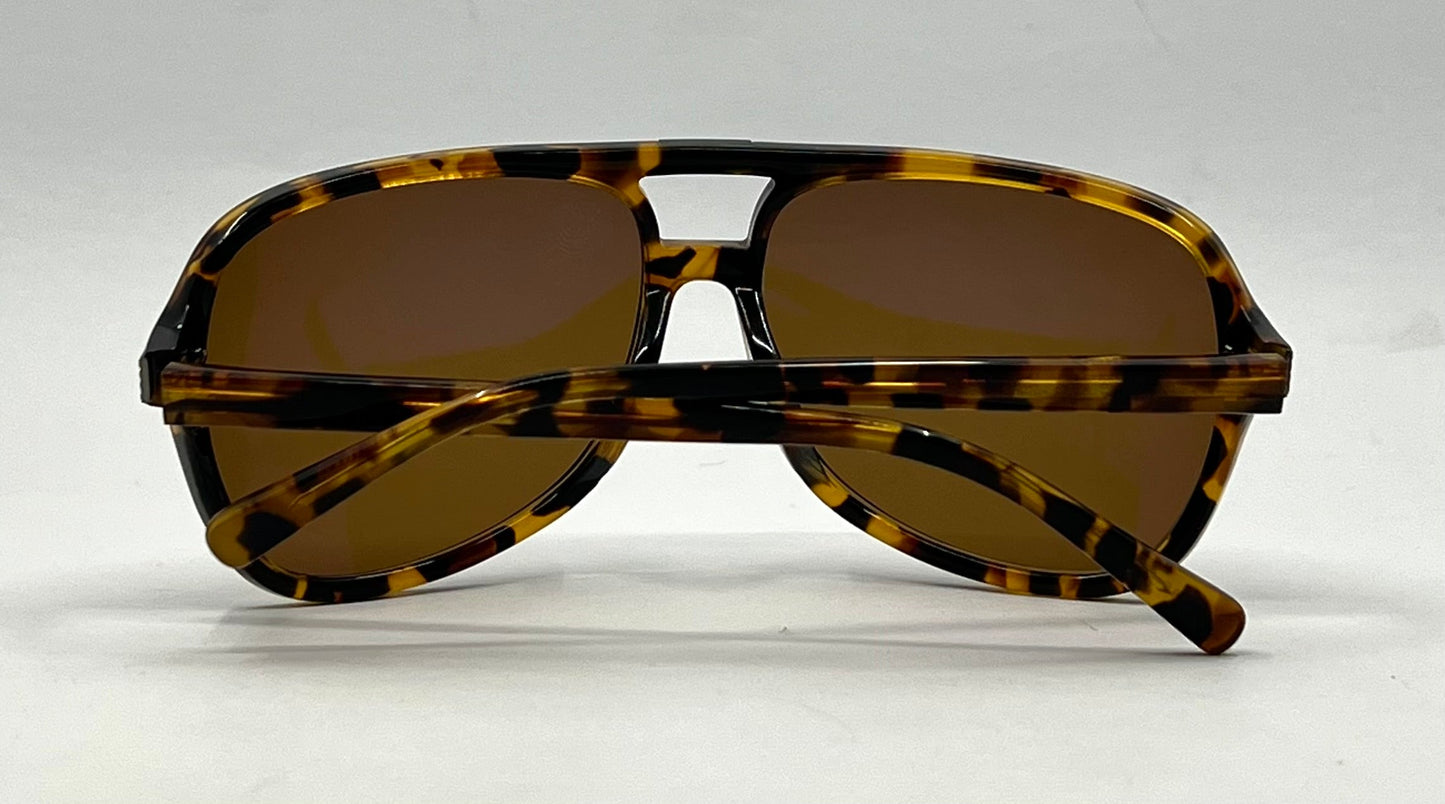 BLINDE by Richard Walker “SHELL OUT” TT Japan Oversized Aviator Sunglasses