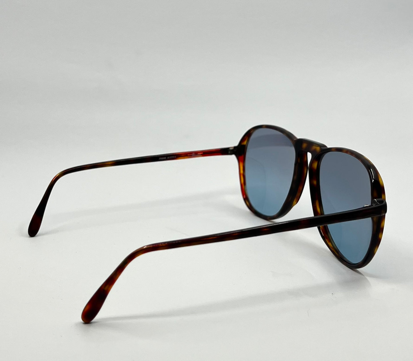 Silhouette Mod 237 Col 09 Vintage Sunglasses W|New Solid Blue Tinted Custom Lenses-Austria|60Mm