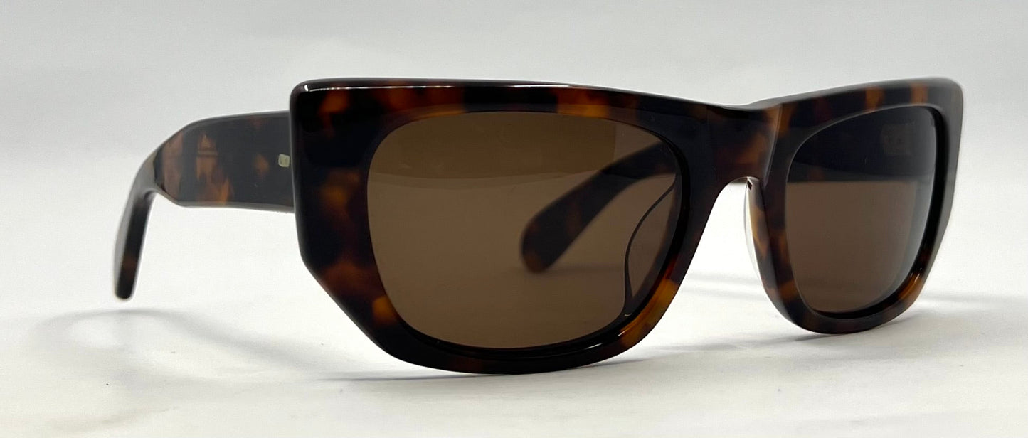 BENJAMIN “B. Ray”-Polarized Tortoise Sunglasses-Unworn-Japan