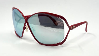 CHRISTIAN DIOR 2056 30-Vintage Red Optyl Sunglasses-67mm – Space Age Tint