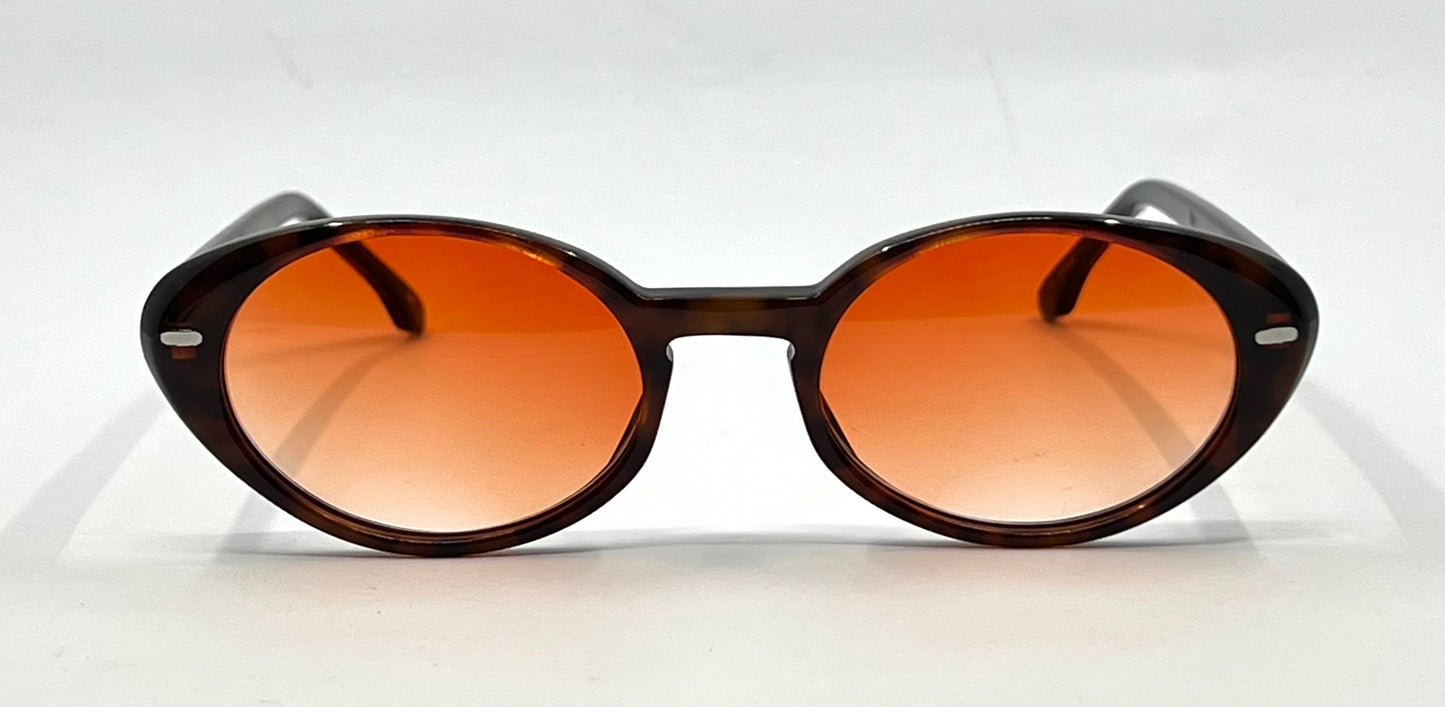 No Name Los Angeles “Lenor”-Deadstock Sunglasses w/New Gradient Tinted Custom Lenses-Japan