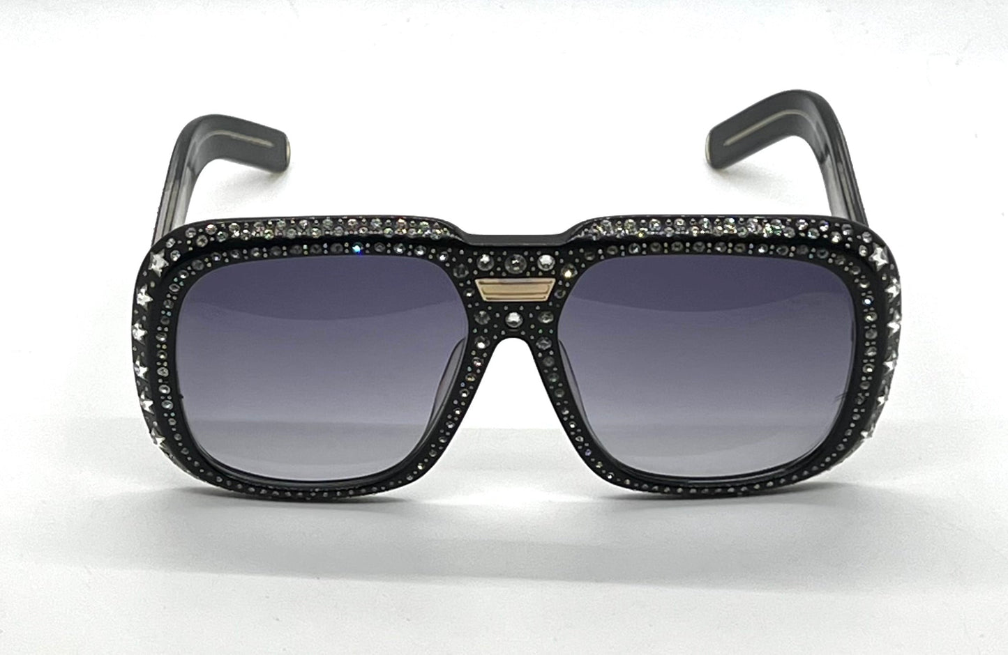 Gucci GG0427/S Dapper Dan Crystal Sunglasses-New/Custom Lenses