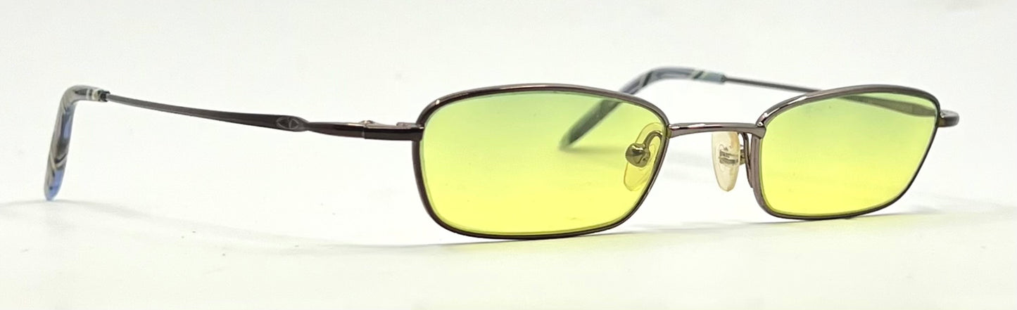 Valentino V5258 019B-Y2K Sunglasses w/New Yellow Gradient Tinted Custom Lenses