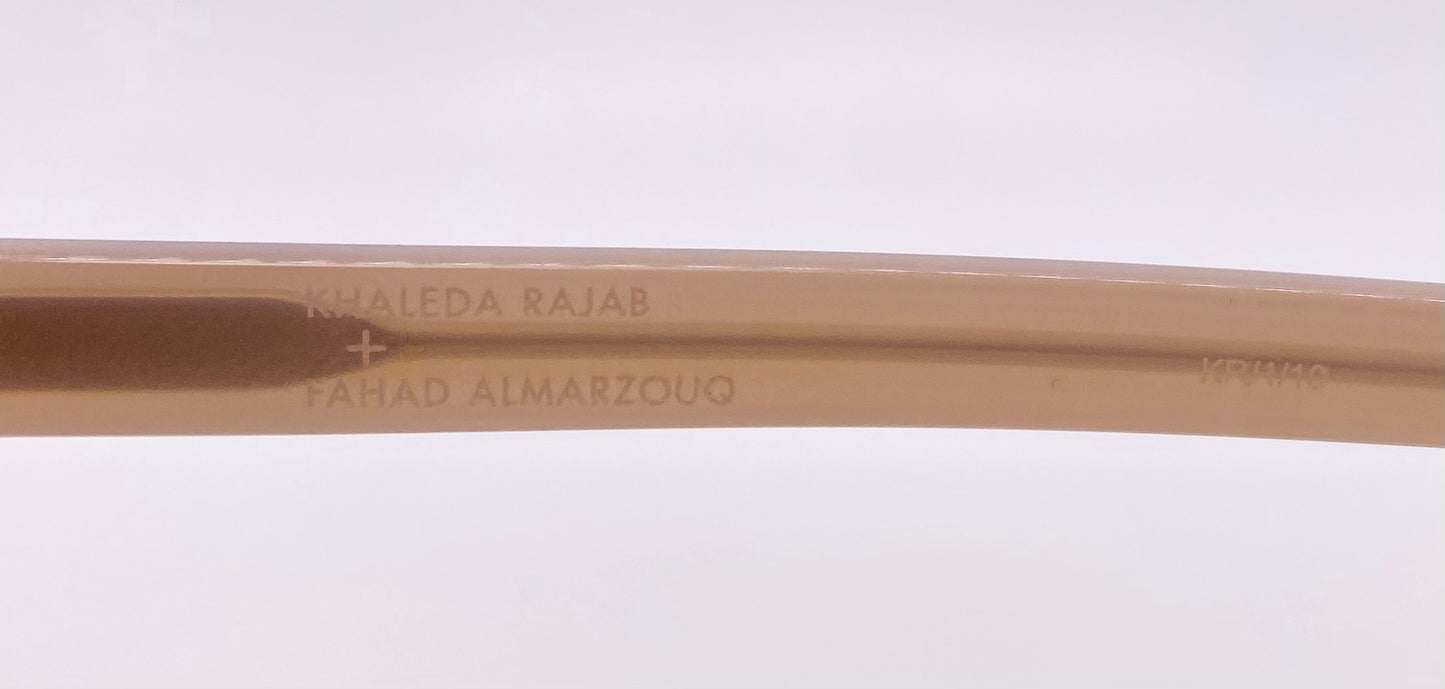 Linda Farrow Gallery X Khaleda Rajab & Fahad Almarzquq Kr|1|10 Cat-Eye Sunglasses – Cat 3 Lenses, Made In Japan