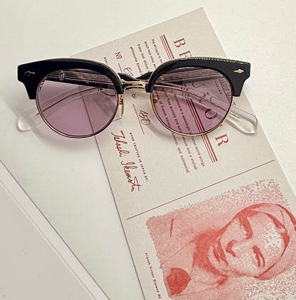 JACQUES MARIE MAGE BEAUVOIR Rx in NOIR-New Solid Violet Custom Lenses-Ltd. 450 pcs.-FULL KIT