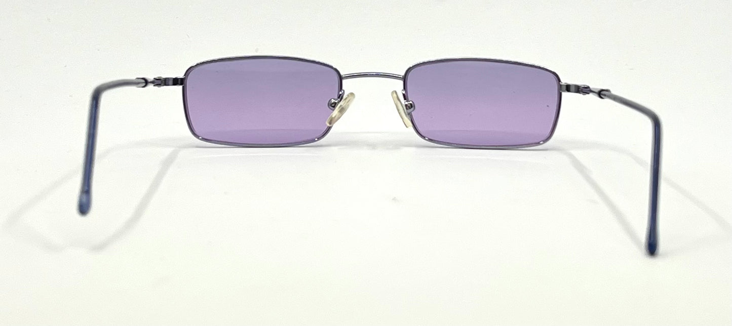 Valentino V5233 H92 Y2K Vintage Sunglasses-New Violet Day/Night Tinted Custom Lenses