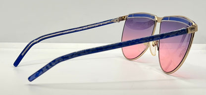 Rodenstock Supersonic 177|4 Gm Vintage Sunglasses W|New Pink|Purple Gradient Custom Lenses