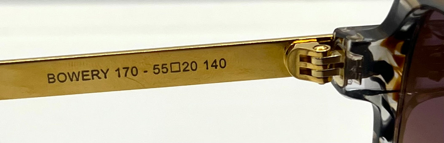 Thierry Lasry Bowery 170 Sunglasses – Brown Gradient Lenses – Handmade France