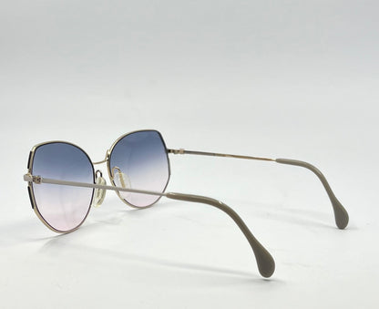 Zeiss W. Germany 6858 Vintage Sunglasses w|New Gradient Tinted Custom Lenses-56mm
