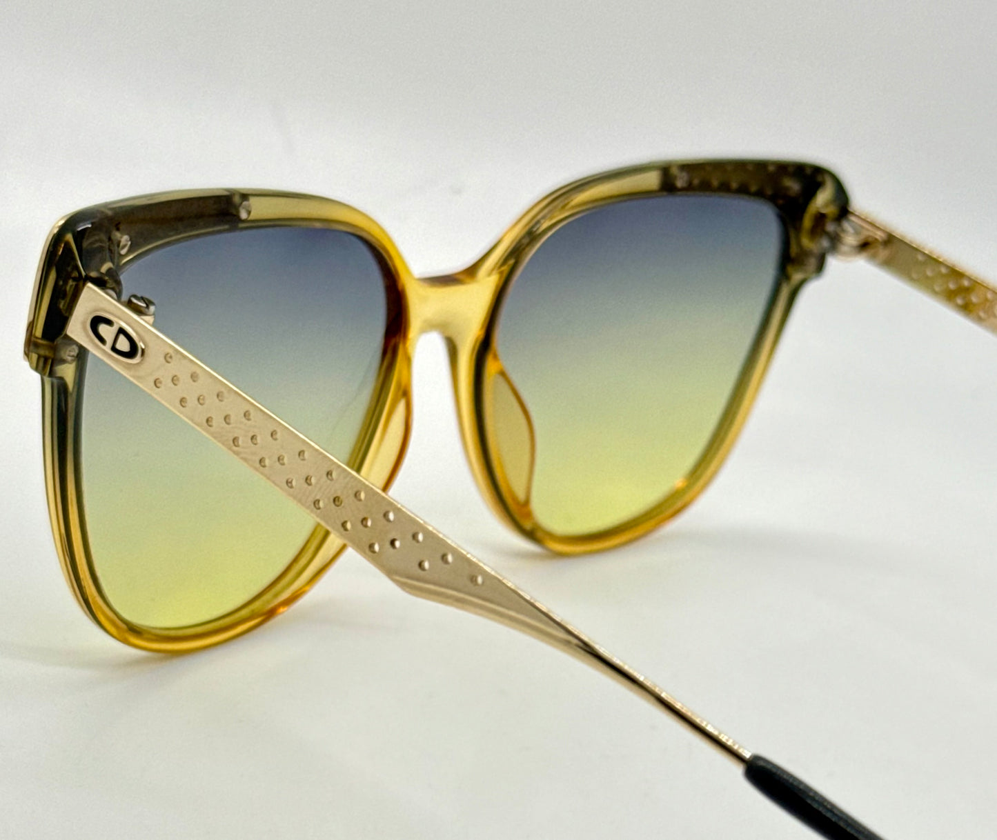 Christian Dior 2375 50 Vintage Optyl Sunglasses w/New Gradient Tinted Custom Lenses