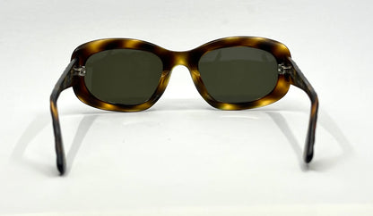 Chanel 5009 C.502/93 Tortoise Quilted Oval Y2K Vintage Sunglasses 51mm-Italy