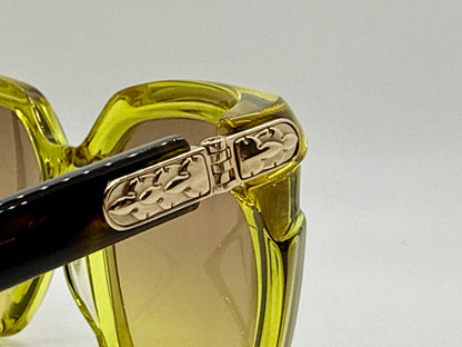 Chrome Hearts SMAKERASS GS-DT Yellow/Tortoise-Zeiss Lenses-Full Kit-New-57mm