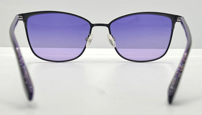 Kung Fu Eyes Sophia 159 Purple Titanium Sunglasses w|New, Custom Gradient Lenses
