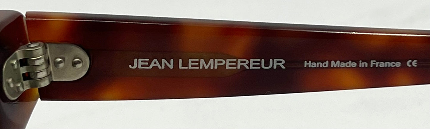 Jean Lempereur 3022 Vintage Sunglasses w/New Solid Green Custom Lenses- France-51mm