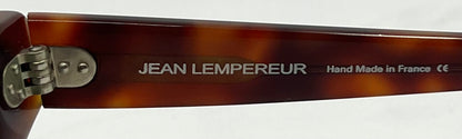 Jean Lempereur 3022 Vintage Sunglasses w/New Solid Green Custom Lenses- France-51mm