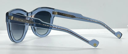 Entourage of 7 Sycamore-Ice Blue 51-24-142 Grey Gradient Sunglasses-New|Unworn
