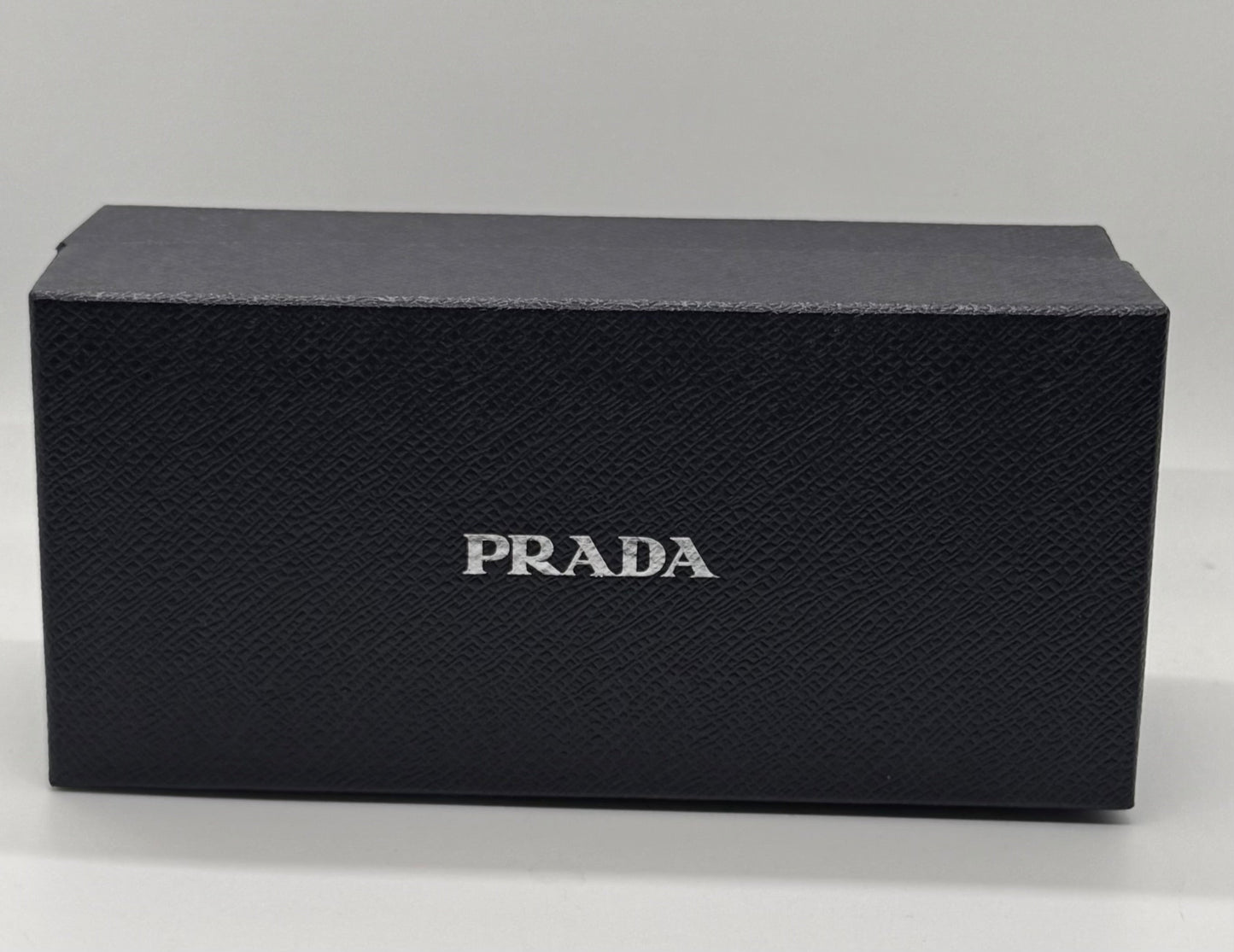 Prada SPR C05 Oversized Shield Sunglasses Black Unworn Full Kit Italy