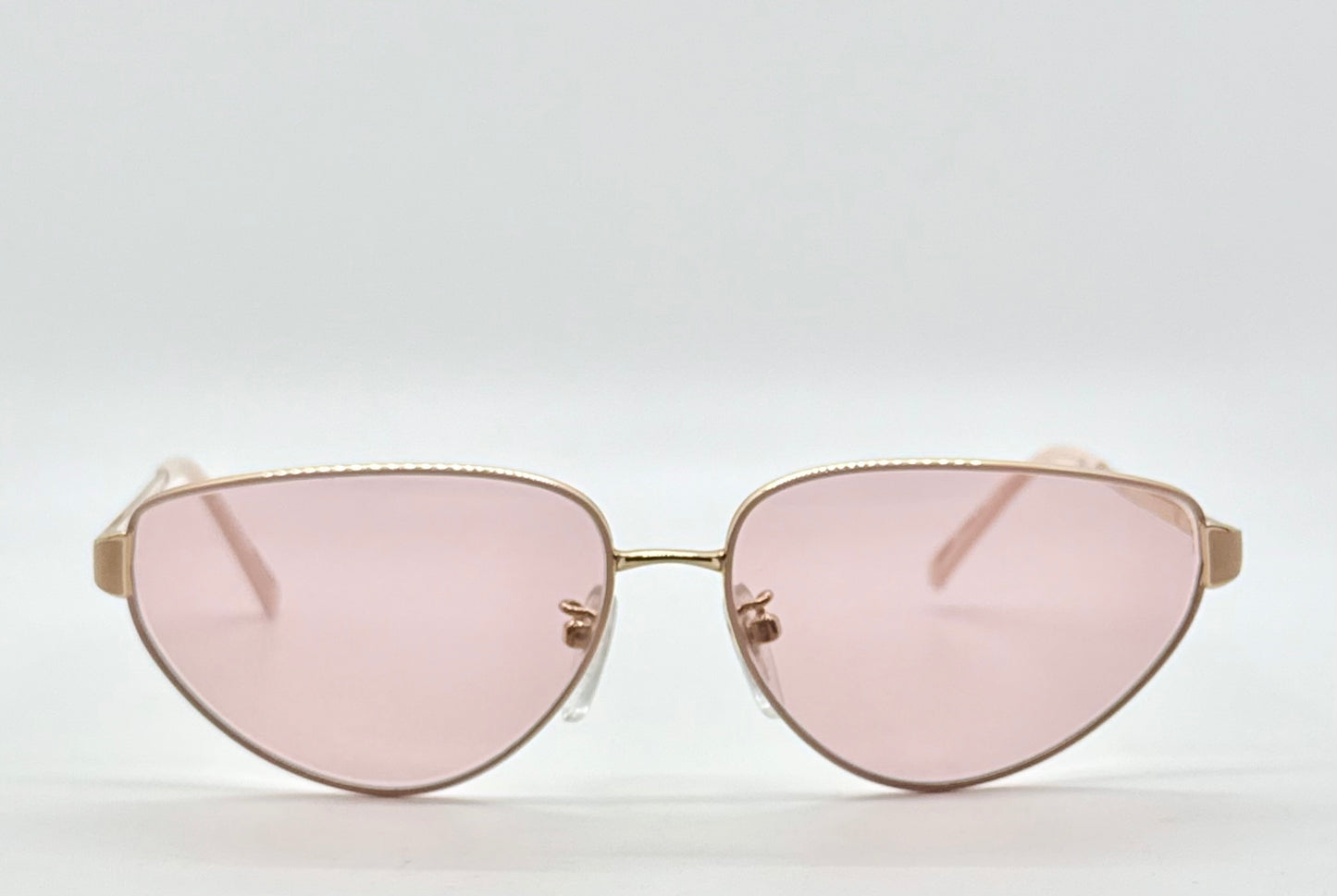 Tura Mod-204 Pch Vintage Sunglasses W|New Solid Pink Custom Lenses-Japan