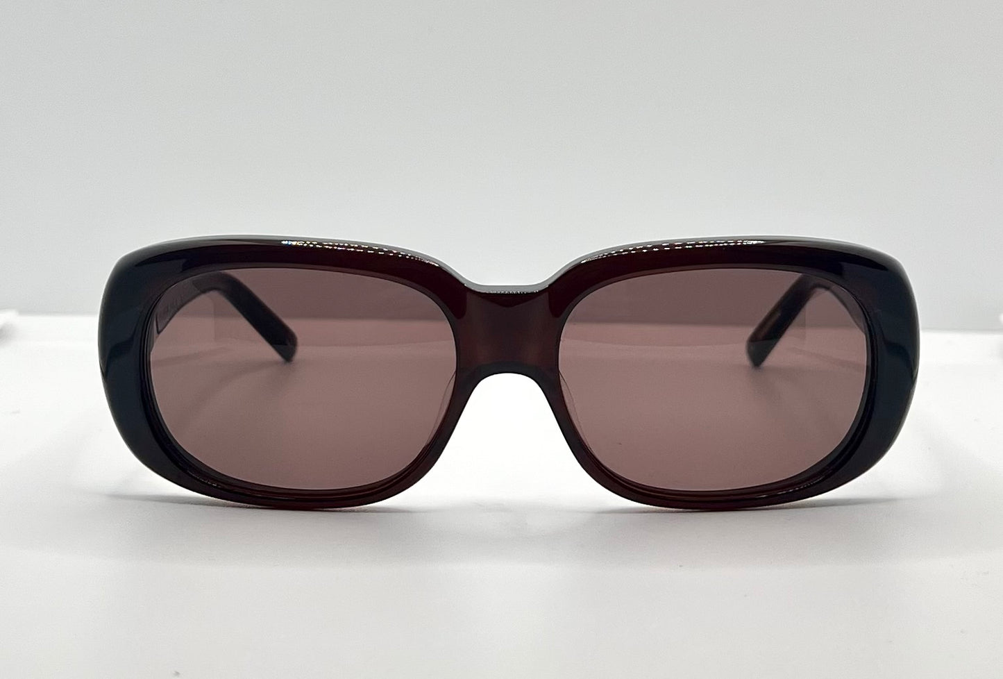 Cynthia Benjamin “Sid” Handmade Sunglasses – Plum Fade Acetate – Full Kit – Luxury Collector’S Piece